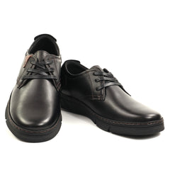 Otter Pantofi barbati piele naturala 1DT90004A 01 N negru IB2862-NG