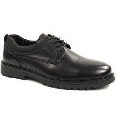 Otter Pantofi barbati piele naturala 1DT90005A 01 N negru IB2863-NG