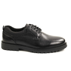 Otter Pantofi barbati piele naturala 1DT90005A 01 N negru IB2863-NG