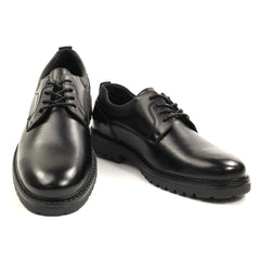 Otter Pantofi barbati piele naturala 1DT90005A 01 N negru IB2863-NG