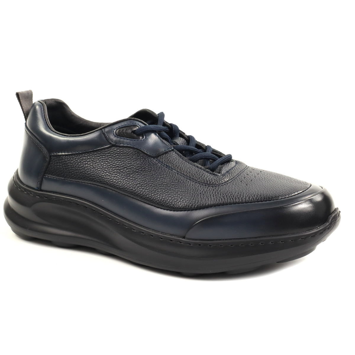 Otter Pantofi barbati piele naturala 1E690007B 42 N bleumarin IB2865-BLM