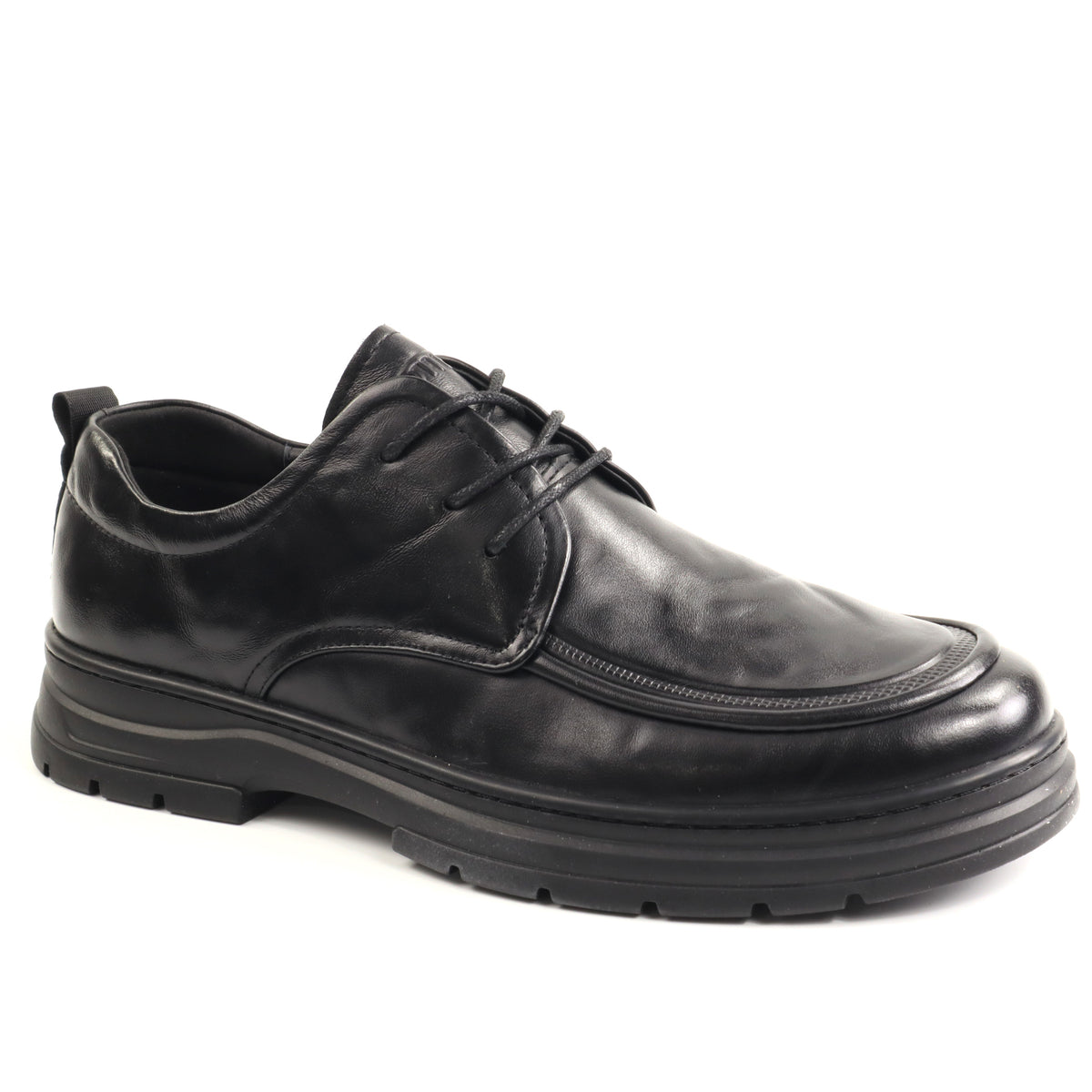 Otter Pantofi barbati piele naturala 1E690020A 01 N negru IB2866-NG