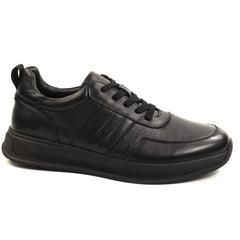 Otter Pantofi barbati piele naturala 1E690023A 01 N negru IB2868-NG