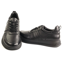 Otter Pantofi barbati piele naturala 1E690023A 01 N negru IB2868-NG