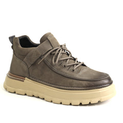 Mels Pantofi barbati piele naturala R028 2 gri IB2873-GRI