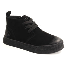 Caribu Ghete barbati piele naturala 1J290001A 01 I negru velur IB2880-NGV