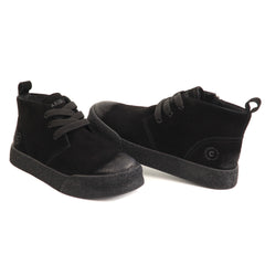 Caribu Ghete barbati piele naturala 1J290001A 01 I negru velur IB2880-NGV