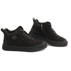 Caribu Ghete barbati piele naturala 1J290005A 01 I negru velur IB2881-NGV