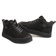 Caribu Ghete barbati piele naturala 1J290005A 01 I negru velur IB2881-NGV