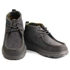 JEEP Ghete barbati piele naturala JM62021A ANTHRACITE IB2882-ANTH