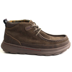 JEEP Ghete barbati piele naturala JM62021A DARK BROWN IB2882-CDB