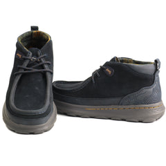JEEP Ghete barbati piele naturala JM62021A NAVY IB2882-NVY