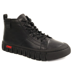 Otter Ghete barbati piele naturala 1CJ90015A 01 N negru IB2883-NG