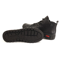 Otter Ghete barbati piele naturala 1CJ90015A 01 N negru IB2883-NG