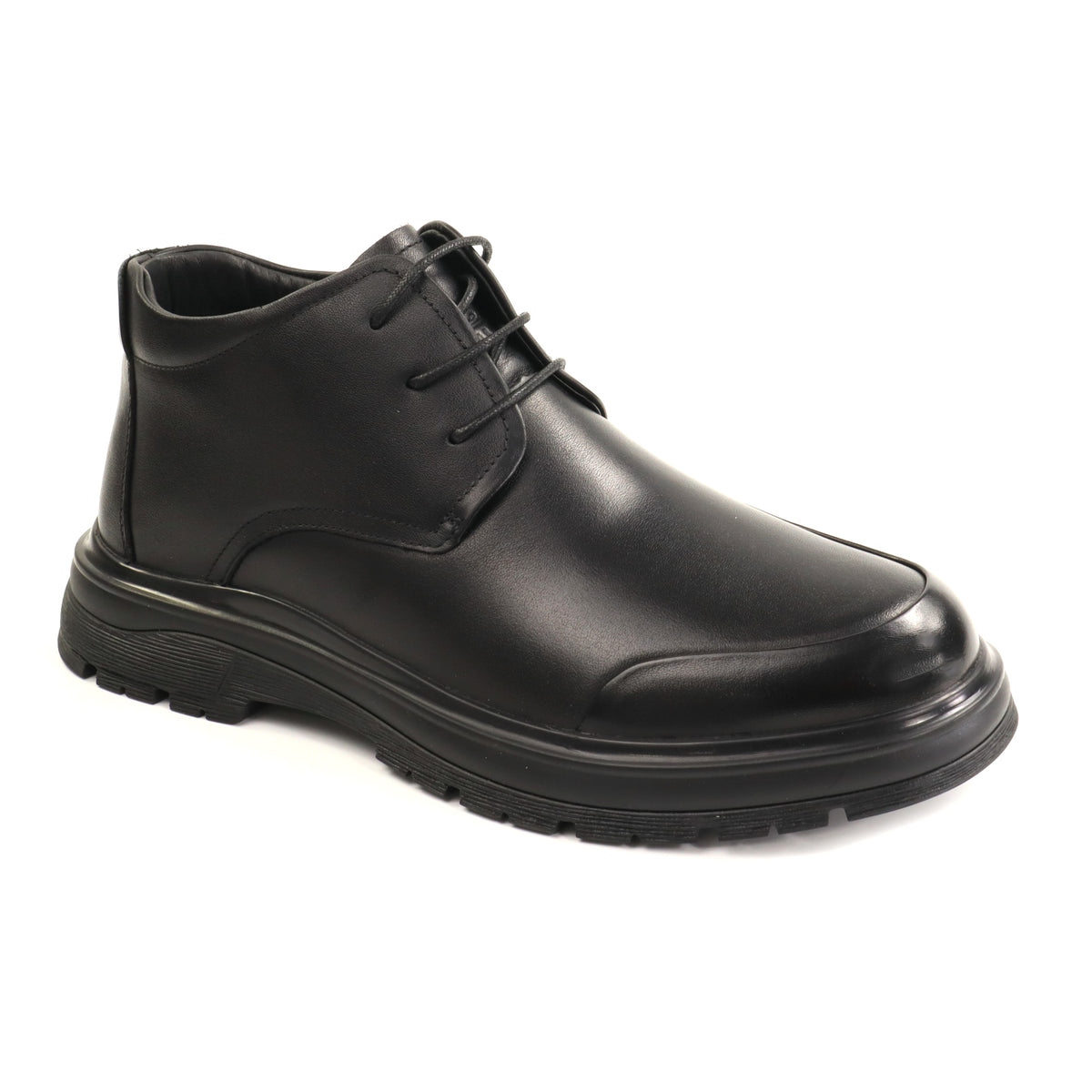 Otter Ghete barbati piele naturala 1CJ90018A 01 N negru IB2884-NG