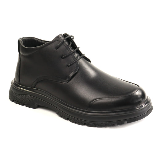 Otter Ghete barbati piele naturala 1CJ90018A 01 N negru IB2884-NG