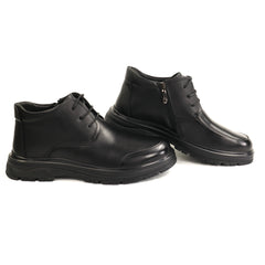 Otter Ghete barbati piele naturala 1CJ90018A 01 N negru IB2884-NG