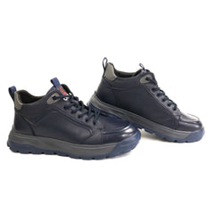 Otter Ghete barbati piele naturala 1CJ90019B 42 N bleumarin IB2886-BLM
