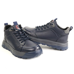 Otter Ghete barbati piele naturala 1CJ90019B 42 N bleumarin IB2886-BLM