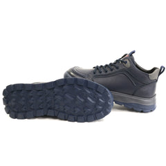 Otter Ghete barbati piele naturala 1CJ90019B 42 N bleumarin IB2886-BLM