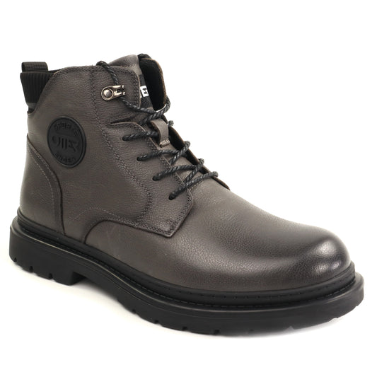 Otter Ghete barbati piele naturala 1E630001B 14 N gri IB2887-GRI