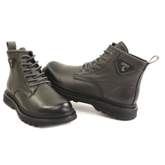 Otter Ghete barbati piele naturala 1E650020C 51 N gri IB2889-GRI