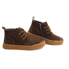 Caribu Ghete barbati piele naturala 1J290001B 02 I maro velur IB2890-MAROV