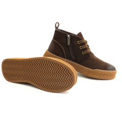 Caribu Ghete barbati piele naturala 1J290001B 02 I maro velur IB2890-MAROV