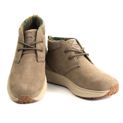 JEEP Ghete barbati piele naturala JM62042A TAUPE IB2898-TPE