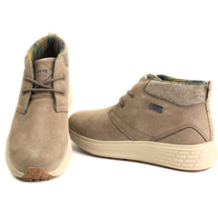 JEEP Ghete barbati piele naturala JM62042A TAUPE IB2898-TPE