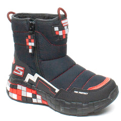 Skechers Ghete copii baieti 402198L negru ICB0037-NG