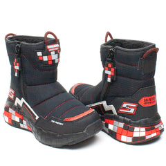 Skechers Ghete copii baieti 402198L negru ICB0037-NG