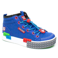 Skechers Ghete copii baieti 402223L bleumarin ICB0038-BLM