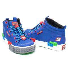 Skechers Ghete copii baieti 402223L bleumarin ICB0038-BLM