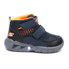 Skechers Ghete baieti MAGNA 401504N LIGHTS NAVY/BLACK ICB0049-NVBK