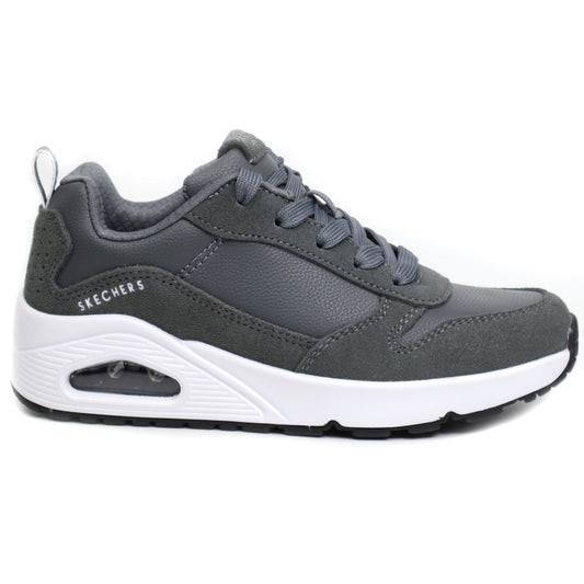 Skechers Pantofi copii baieti sport 403677L gri ICB0051-GRI