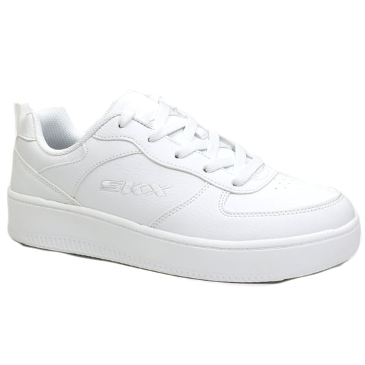 Skechers Pantofi copii sport baieti SPORT COURT 405696L WHITE ICB0063-WHT