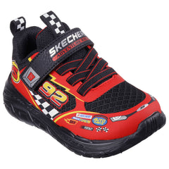 Skechers Pantofi copii baieti sport SKECH TRACKS 402303L BLACK/RED ICB0071-BKRD