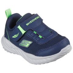 Skechers Pantofi copii sport baieti NITRO SPRINT 407313N NAVY/LIME ICB0076-NVLM