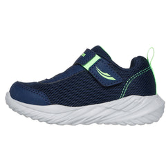 Skechers Pantofi copii sport baieti NITRO SPRINT 407313N NAVY/LIME ICB0076-NVLM