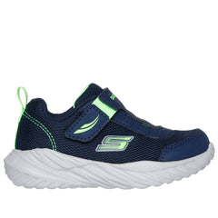 Skechers Pantofi copii sport baieti NITRO SPRINT 407313N NAVY/LIME ICB0076-NVLM