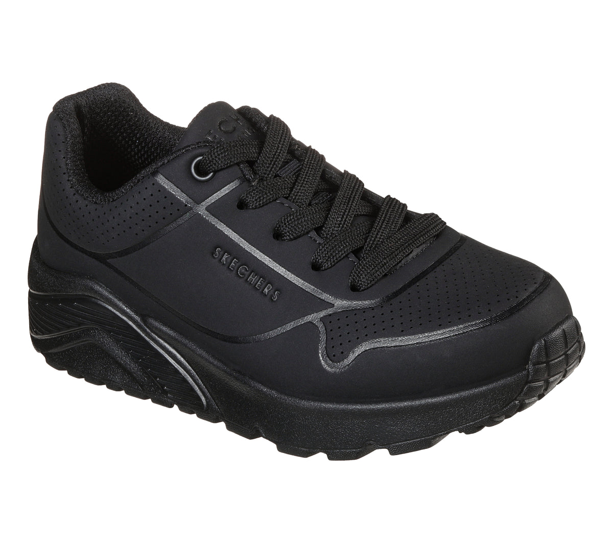 Skechers Pantofi copii baieti sport UNO LITE DELODOX 403694L BLACK ICB0077-BBK