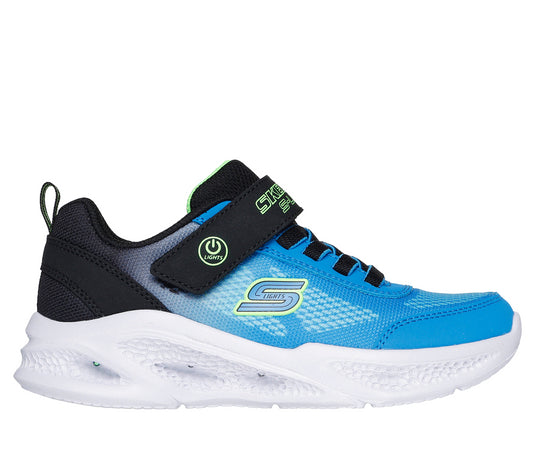 Skechers Pantofi copii baieti sport SKECHERS METEOR LIGH 401495L BLACK/BLUE ICB0078-BKBL