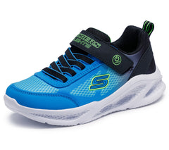 Skechers Pantofi copii baieti sport SKECHERS METEOR LIGH 401495L BLACK/BLUE ICB0078-BKBL