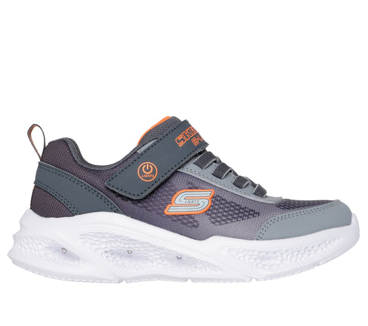 Skechers Pantofi copii baieti sport SKECHERS METEOR LIGH 401495L CHARCOAL/GREY ICB0078-CCGY