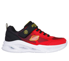 Skechers Pantofi copii baieti sport SKECHERS METEOR LIGH 401495L RED/BLACK ICB0078-RDBK