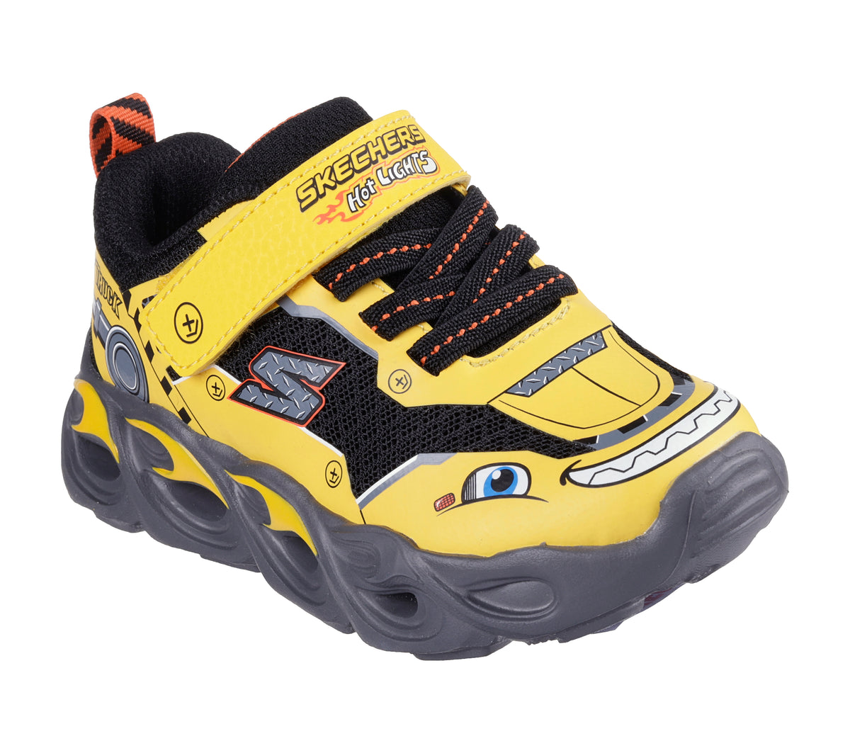 Skechers Pantofi copii baieti sport THERMO FLASH TRUCK 402307N YELLOW/BLACK ICB0080-YLBK