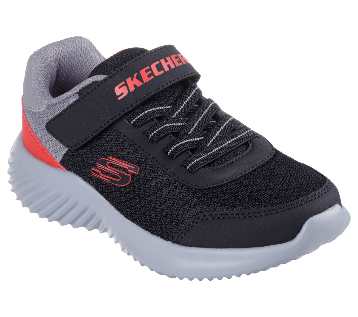 Skechers Pantofi copii baieti sport BOUNDER TREKZIC 403908L BLACK/RED ICB0083-BKRD