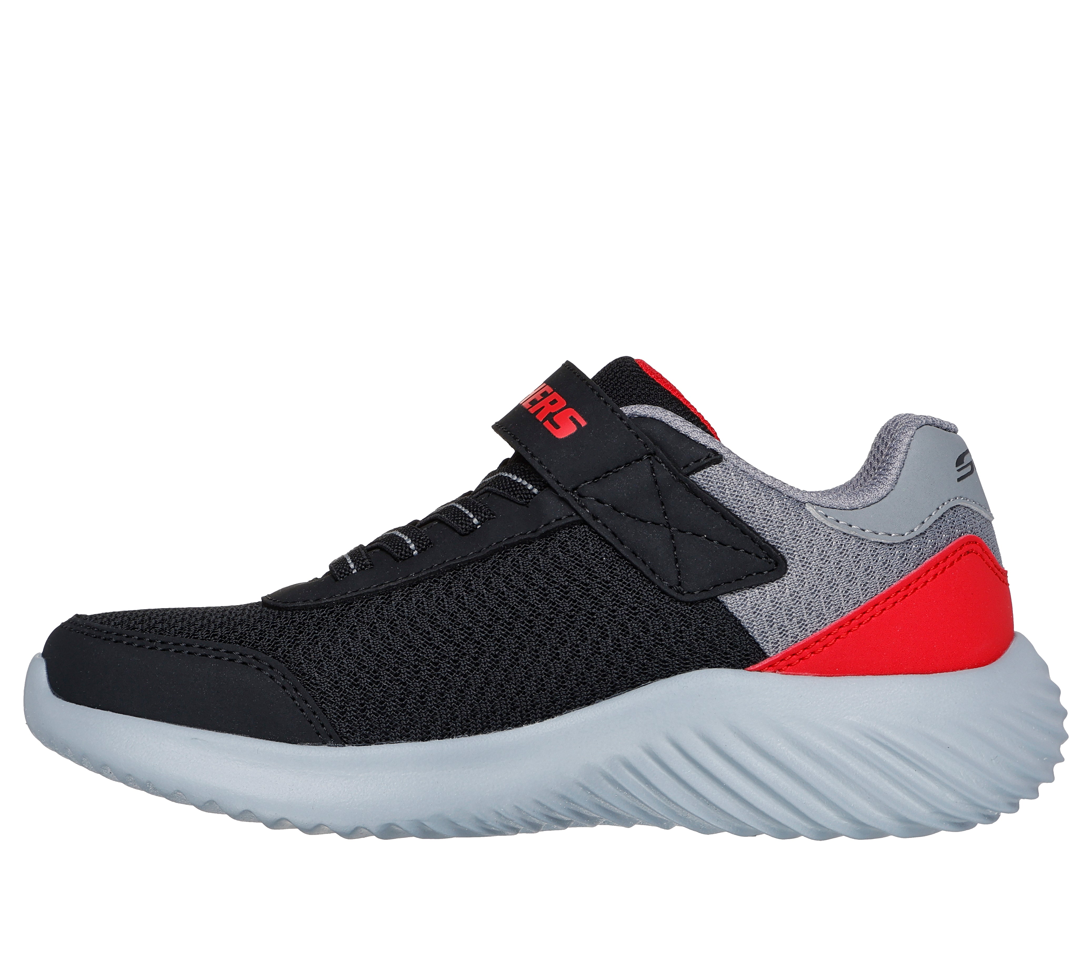 Skechers Pantofi copii baieti sport BOUNDER TREKZIC 403908L BLACK/RED ICB0083-BKRD