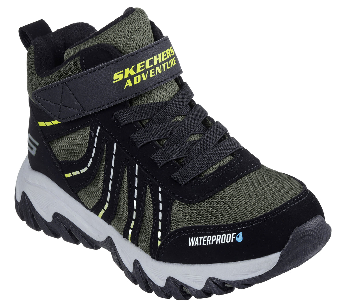 Skechers Ghete copii baieti RUGGED RANGER STORM TRAIL 406412L BLACK/GREY ICB0086-BKGR